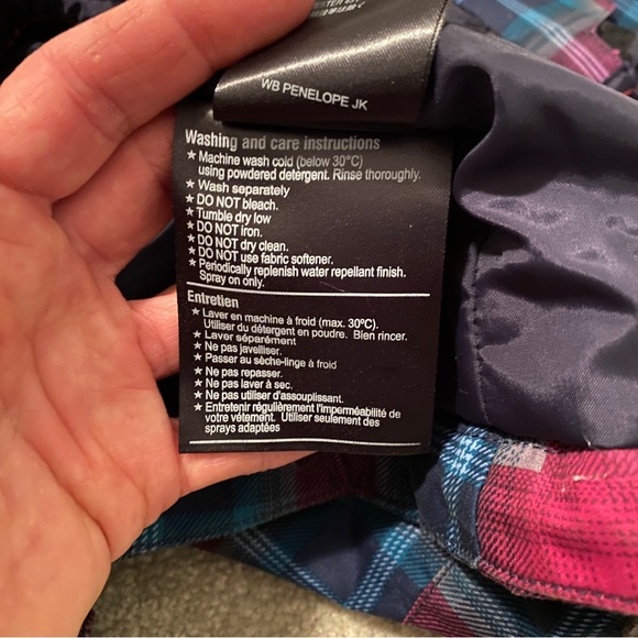 Burton, plaid women’s snowboarding Jacket, insulated, sz L - Picture 13 of 15